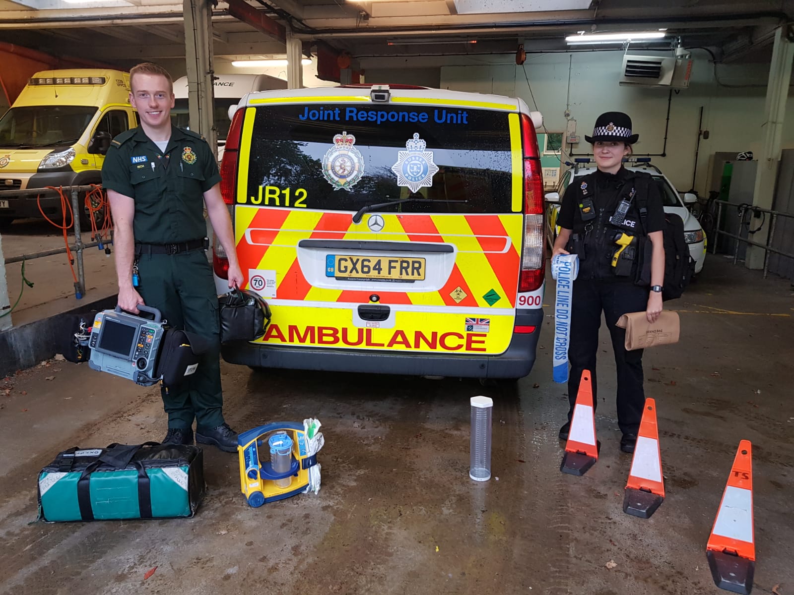 Joint police and ambulance response service proving successful in Brighton NHS South East